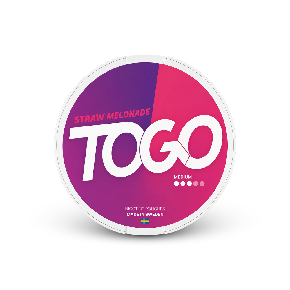 TOGO Straw Melonade – can of nicotine pouches