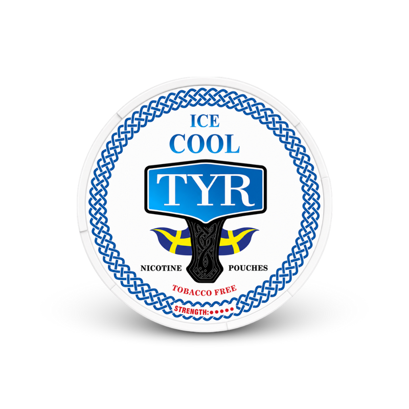 TYR Ice Cool – can of nicotine pouches