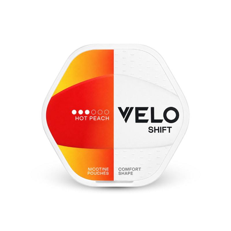 VELO Shift Hot Peach – κουτί σακουλακίων νικοτίνης