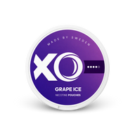 XO Grape Ice – can of nicotine pouches