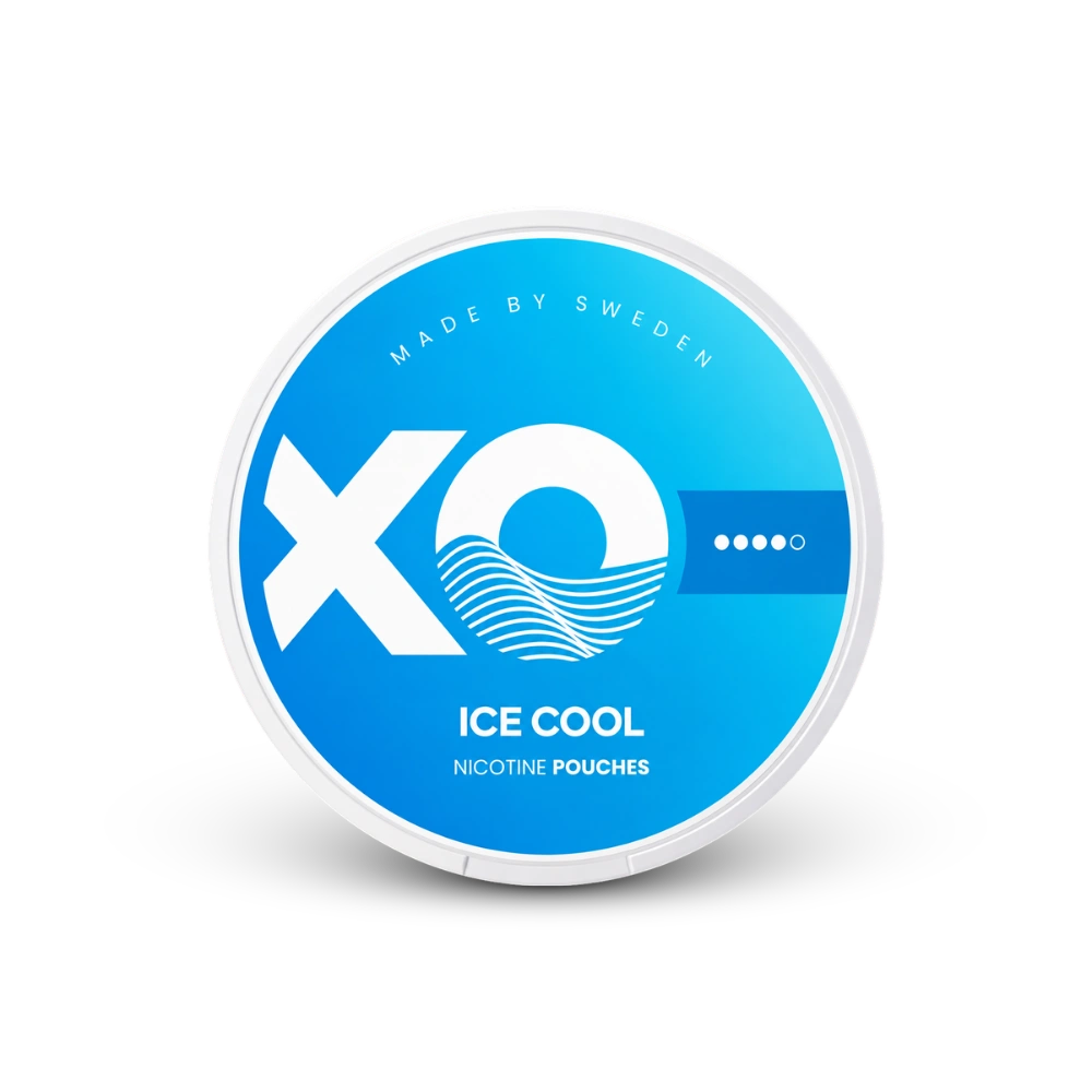 XO Ice Cool – can of nicotine pouches