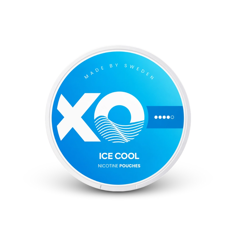 XO Ice Cool – can of nicotine pouches