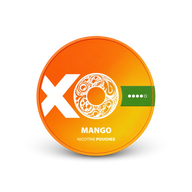 XO Mango – can of nicotine pouches