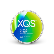 XQS Apple Crisp Slim Strong – can of nicotine pouches