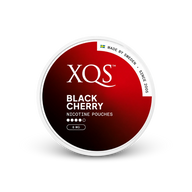 XQS Black Cherry Slim Strong – can of nicotine pouches