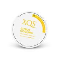 XQS Citrus Cooling Zero – can of nicotine pouches