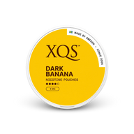 XQS Dark Banana Slim Strong – can of nicotine pouches