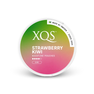 XQS Strawberry Kiwi Strong – can of nicotine pouches