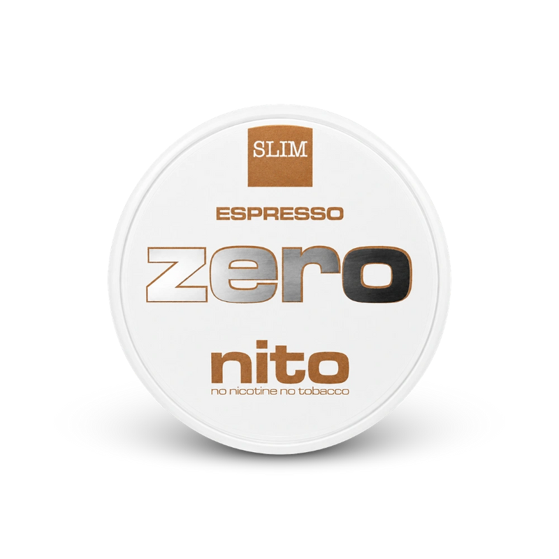 ZERONITO Espresso Slim – can of nicotine pouches