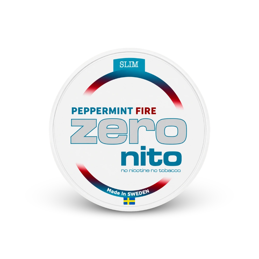 ZERONITO Peppermint Fire Slim – can of nicotine pouches