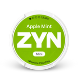 ZYN Apple Mint Mini 3mg – nikotīna maisiņu kārbā