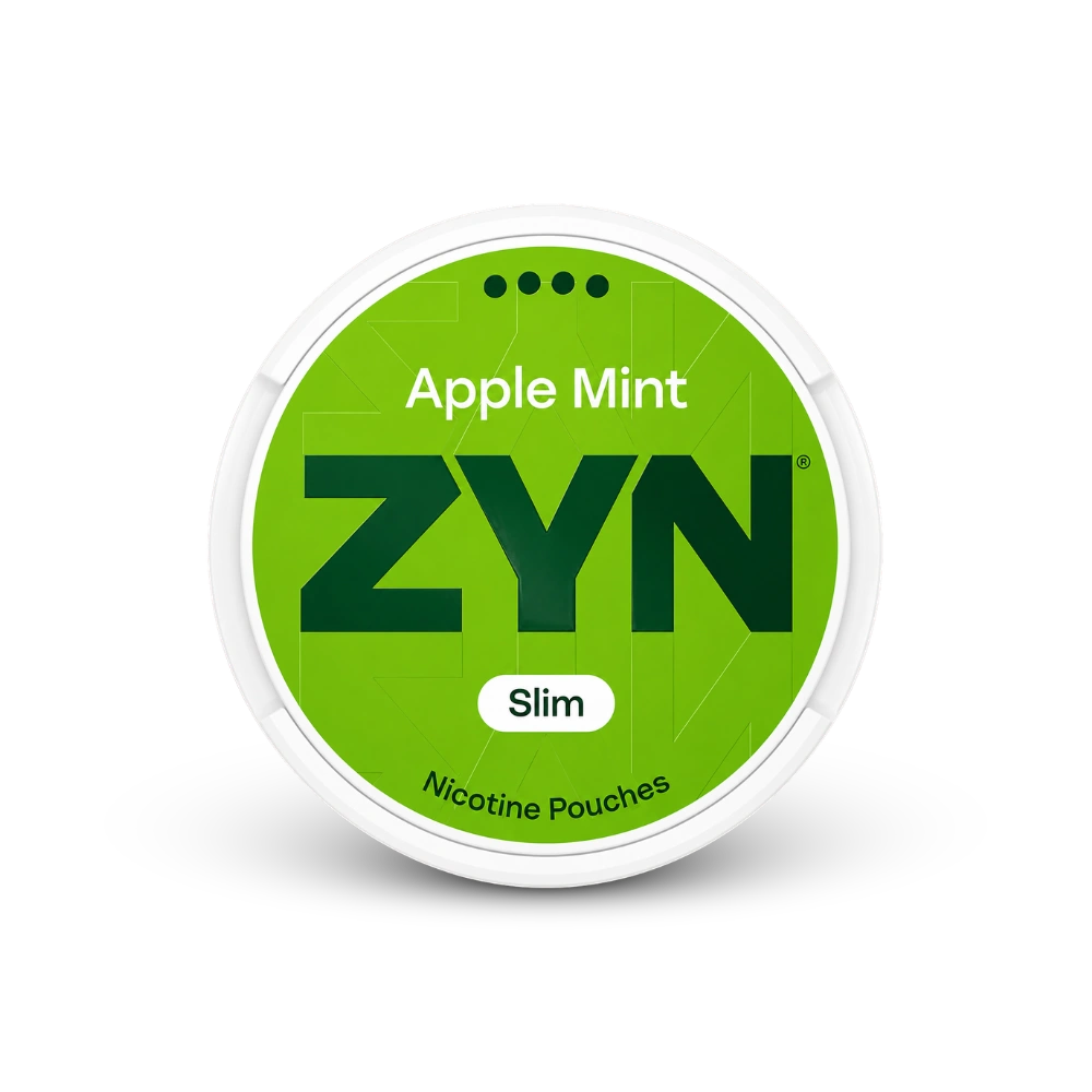 ZYN Apple Mint Slim S4 – lata de bolsas de nicotina