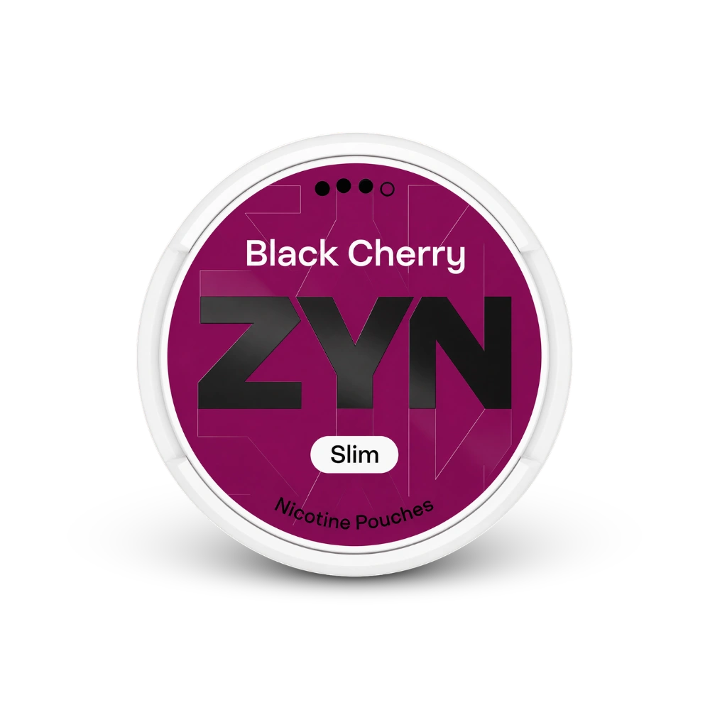 ZYN Black Cherry Slim S3 – lata de bolsas de nicotina