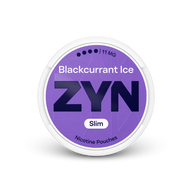 ZYN Blackcurrant Ice Slim S4 – κουτί με σακουλάκια νικοτίνης
