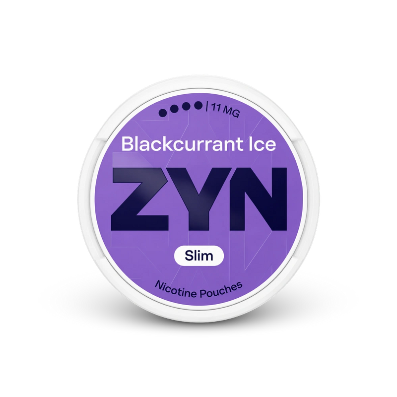 ZYN Blackcurrant Ice Slim S4 – κουτί με σακουλάκια νικοτίνης