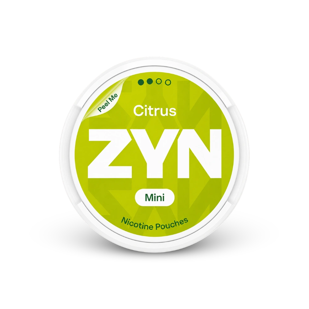 ZYN Citrus Mini S2 – can of nicotine pouches