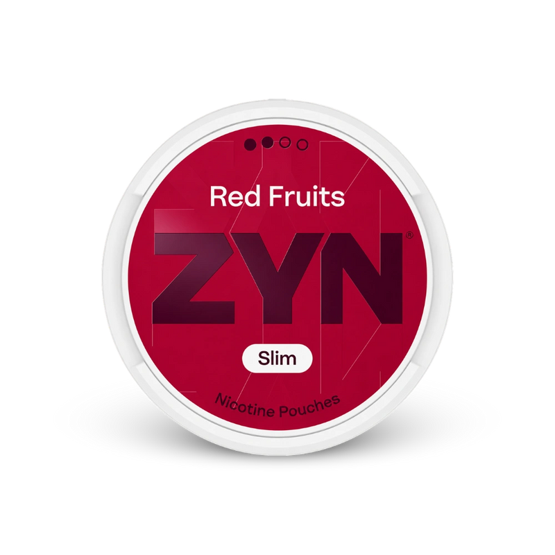 ZYN Red Fruits Slim S2 – lata de bolsas de nicotina