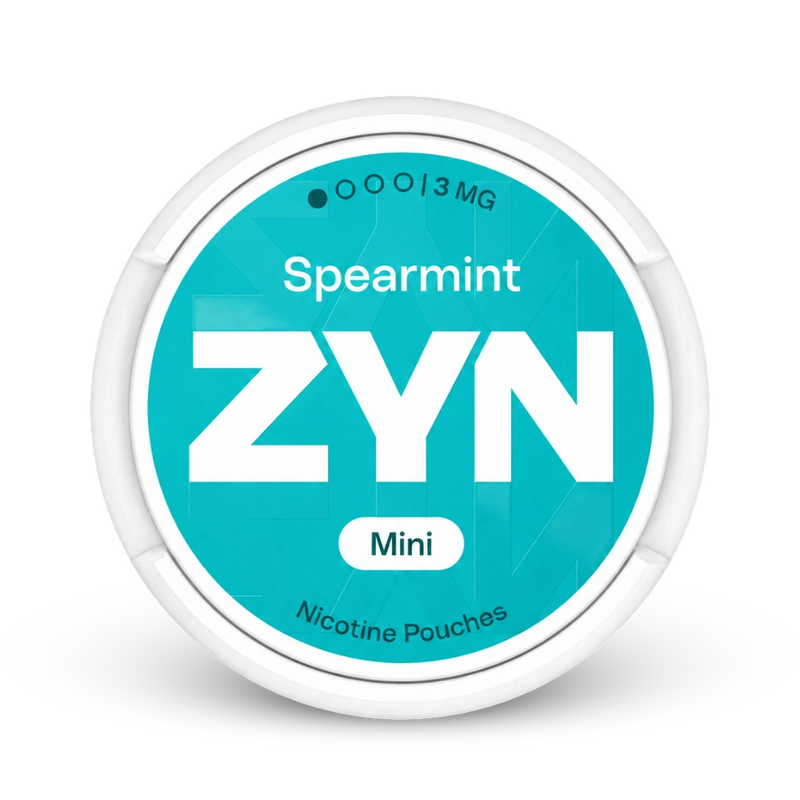 ZYN Spearmint Strong Slim – lata de sachês de nicotina