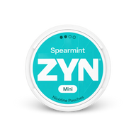 ZYN Spearmint Mini S2 – lata de saquinhos de nicotina