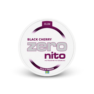 Zeronito Black Cherry Slim – can of nicotine pouches