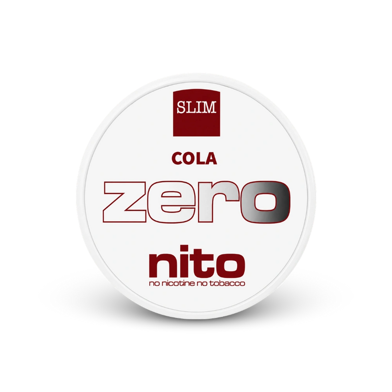 Zeronito Cola Slim – can of nicotine pouches