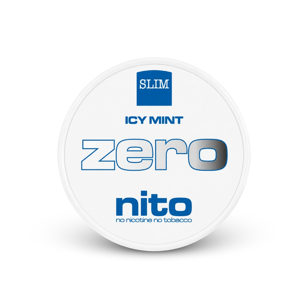 Zeronito Icy Mint Slim – can of nicotine pouches