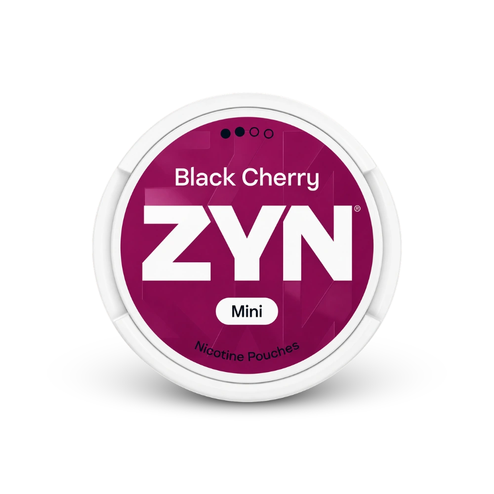 Zyn black cherry mini S2 – lata de bolsas de nicotina