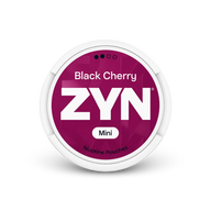 Zyn black cherry mini S2 – lata de bolsas de nicotina