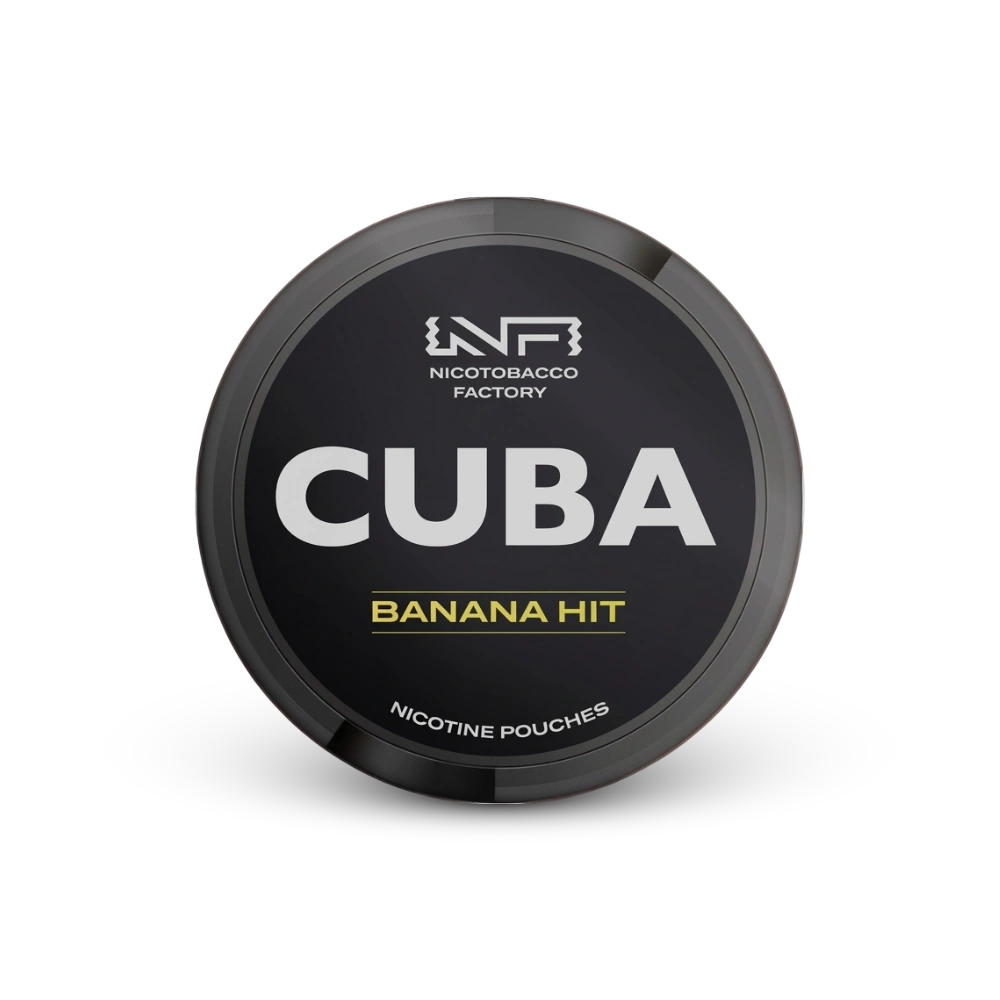 Cuba Black Banana Hit – κουτί σακουλακίων νικοτίνης