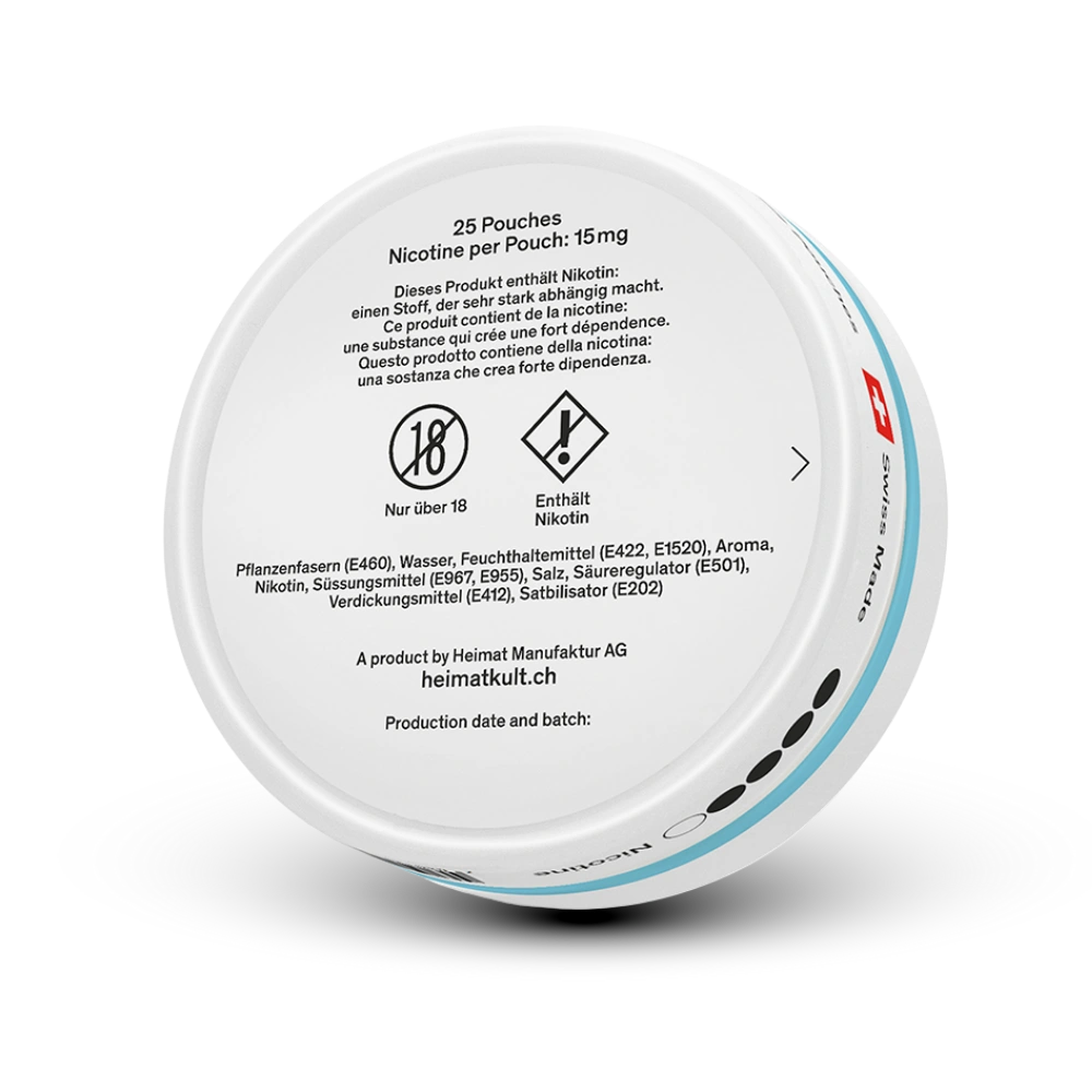 Nicotine Pouches - Menthol Ice (25 Stk.)