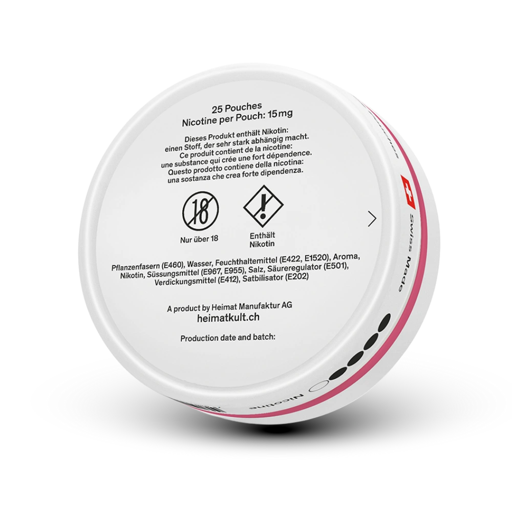 Nicotine Pouches - Wild Cherry (25 Stk.)