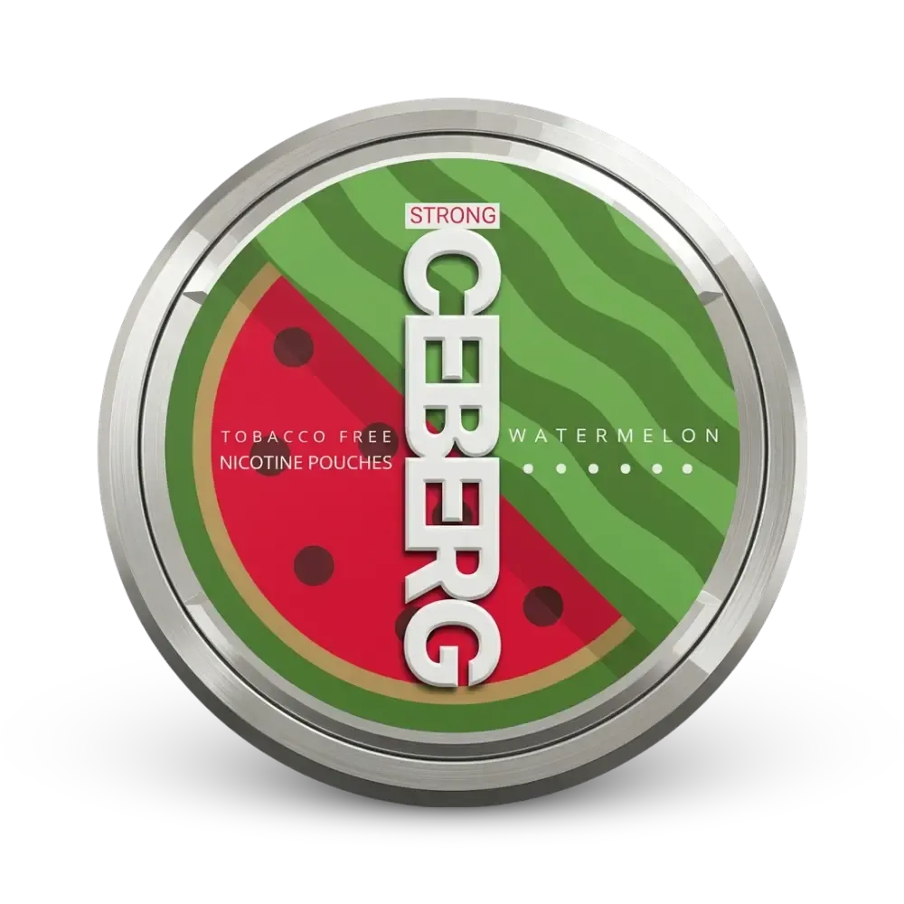 Iceberg Strong Watermelon Nicotine Pouches Dose Tabakfrei Wassermelonen Aroma