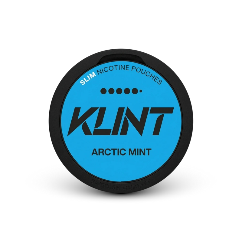 KLINT Artic Mint X-Strong – can of nicotine pouches