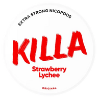 KILLA Strawberry Lychee – lata de bolsas de nicotina