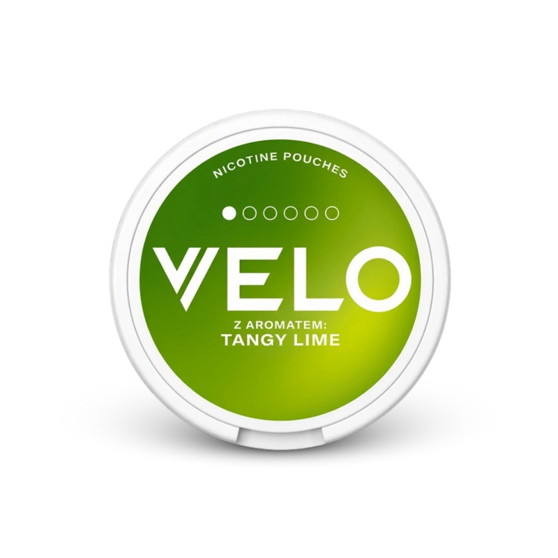 Velo Mini Tangy Lime – can of nicotine pouches