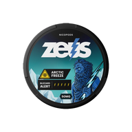 Zeus Arctic Freeze 50mg Dose Verso – Aroma de Mentol, Ultra Forte, 20 Saquetas/Dose